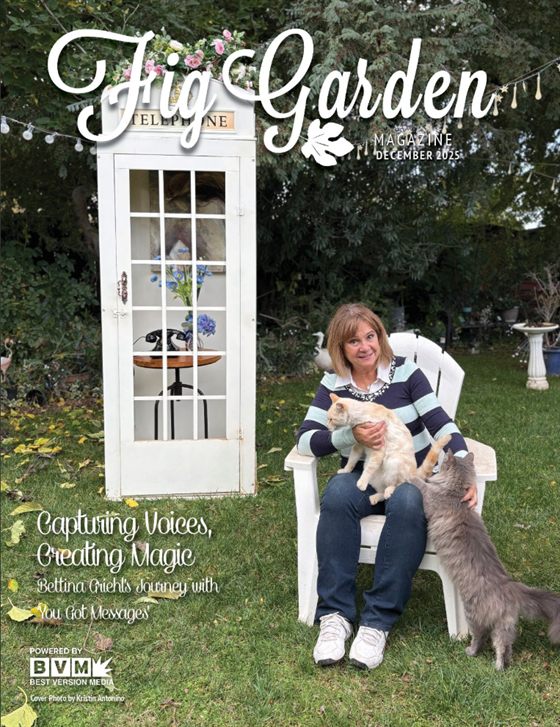 Fig Garden Magazine cover, December 2025