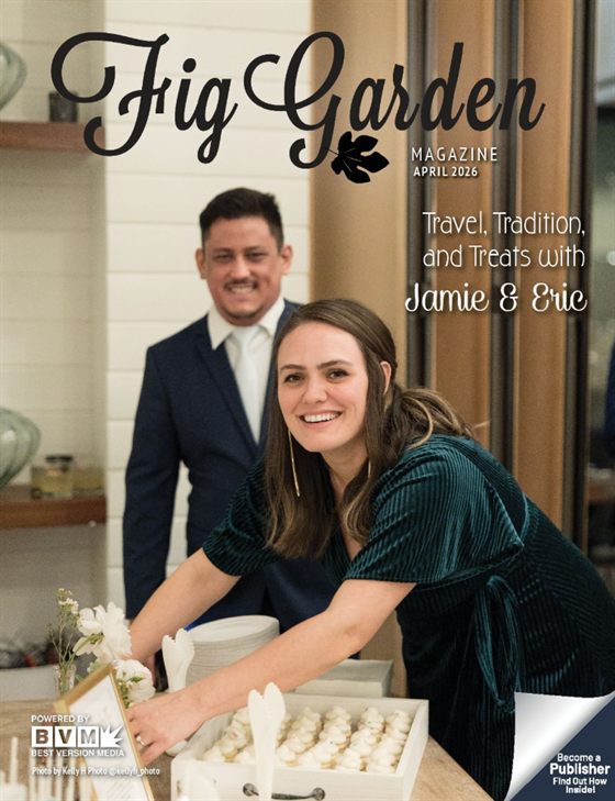 Fig Garden Magazine cover, April 2026